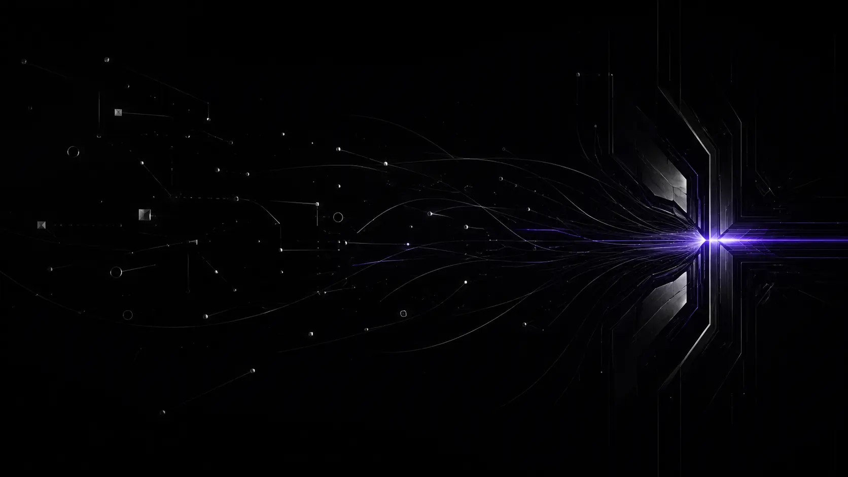 Scattered signals converging into one system